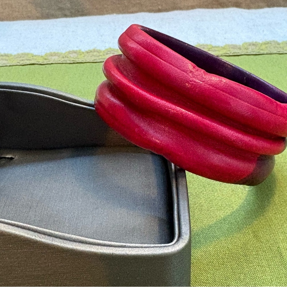 Leather Bangle - Picture 2 of 7